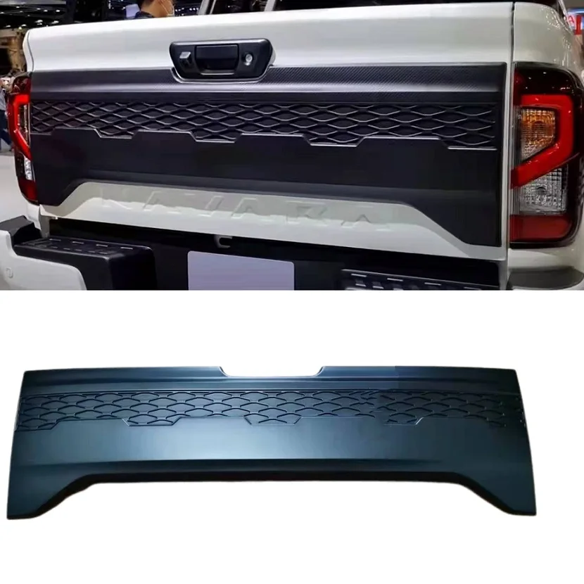 

Внешняя крышка задней двери багажника Подходит для Nissan Np300 2020 2021 пикап автомобиля Задняя Крышка багажника матовый черный