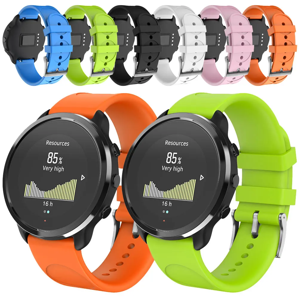 Мягкий силиконовый спортивный ремешок для часов Ремешок для Garmin Vivomove HR Vivoactive 3 Сменный ремень аксессуары для умных часов