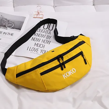 

Fashion Unisex Waist Bags Men Women's Fashion Sport Waist Fanny Pack Bag Sport Travel Belt Zipper Waist Pouch Crossbody Bag @18