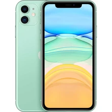 Смартфон Apple iPhone 11 MWM62RU/A 128Gb зеленый 3G 4G 1Sim 6.1" IPS 828x1792 iOS 13 12Mpix 802.11ax