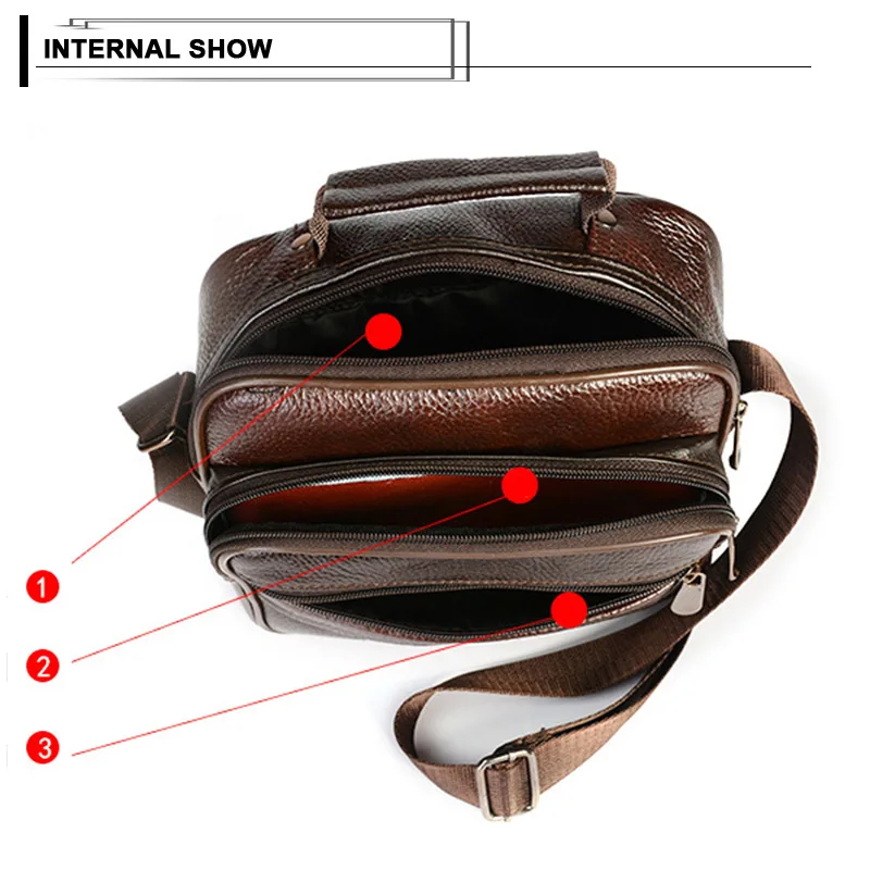 Винтажные мужские сумки из натуральной кожи, мужские сумки CowhideCrossbody, повседневный деловой портфель, сумка-мессенджер, Мужская Дорожная сумка на плечо