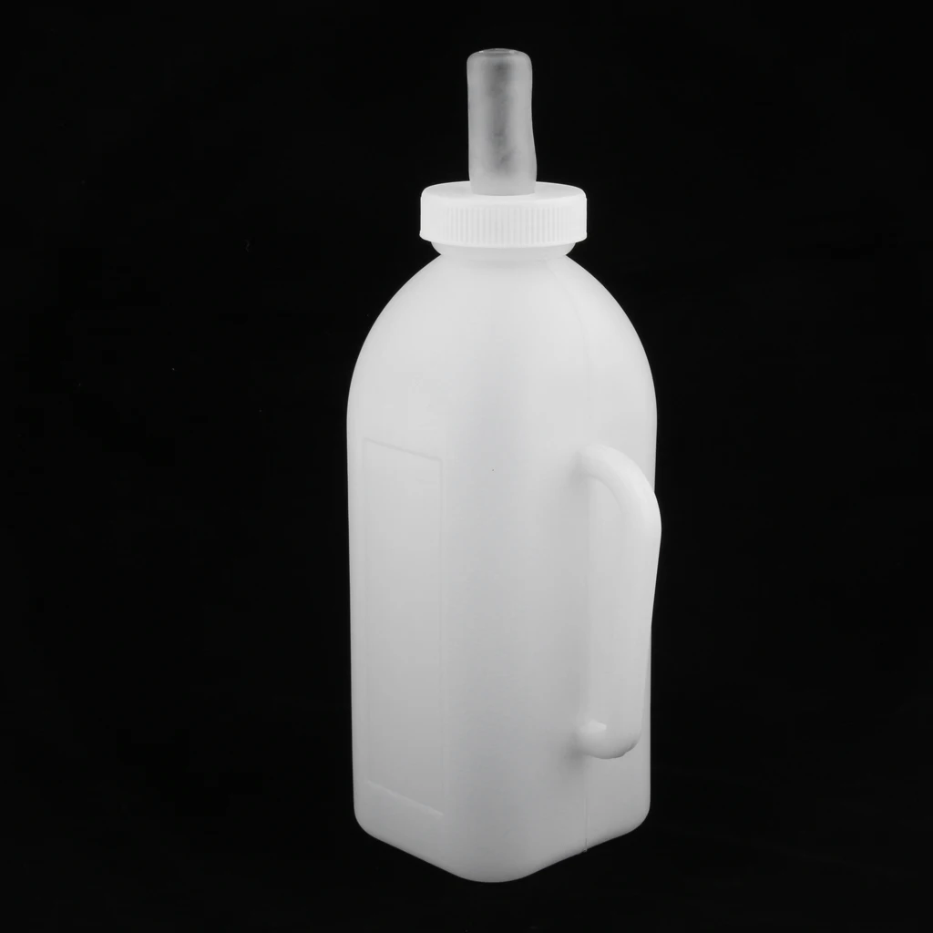 2L Calf Nursing Bottle Feeding Milk Bottle Graduated Handle Easy Feeding High Quality Safe