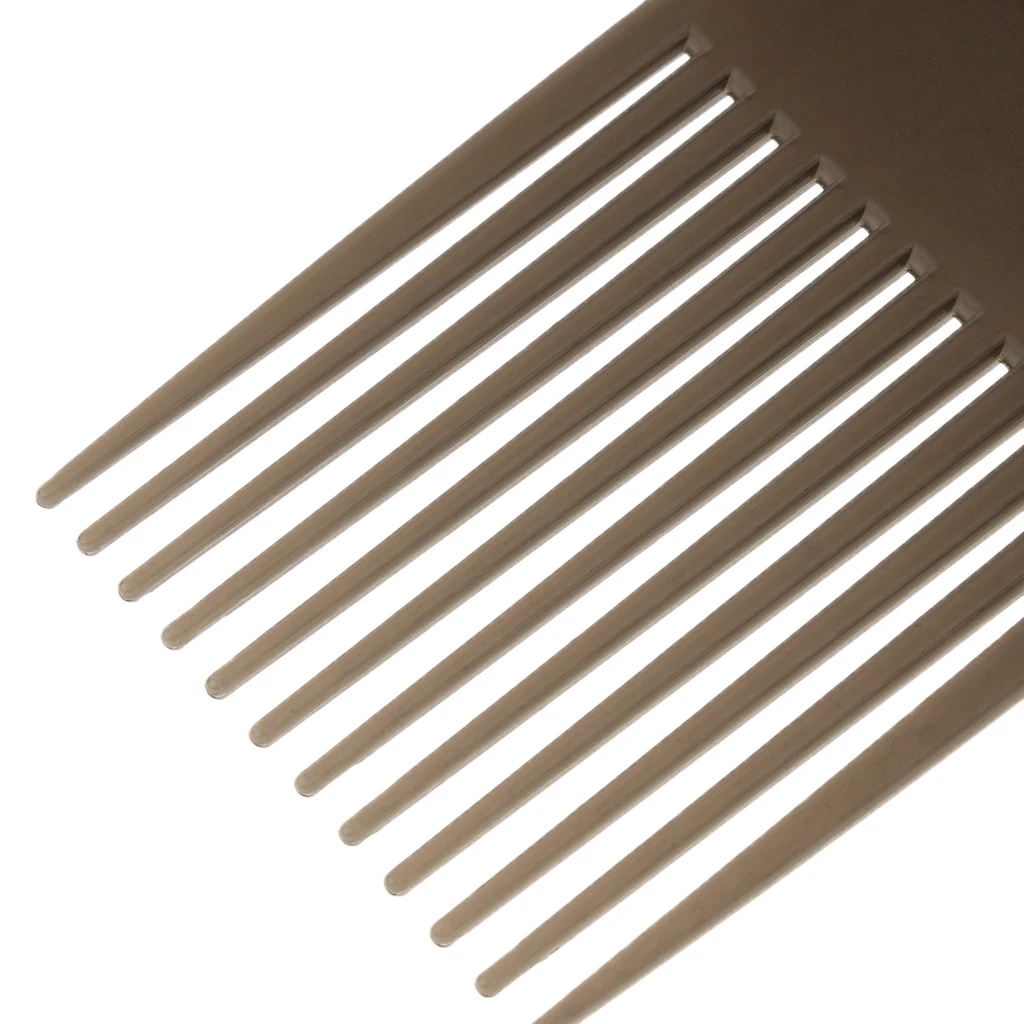 Hairdresser Afro Pick Lift Hair Comb Detangle Barber Braid Hairstyling Comb