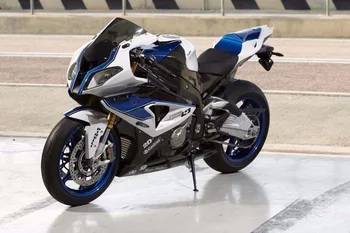 

White with Black & Blue ABS Complete Fairing Injection Kit for 2009-2014 BMW S1000RR S 1000 RR 2010 2011 2012 2013