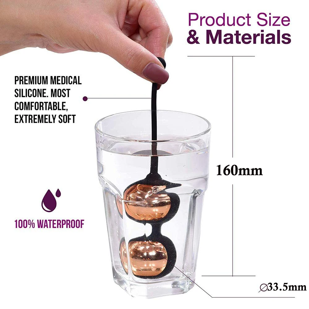 Great Kegel Ball set For Beginners advanced vaginal tightening exerciser Prevent Prolapse Bladder Control geisha ben wa balls