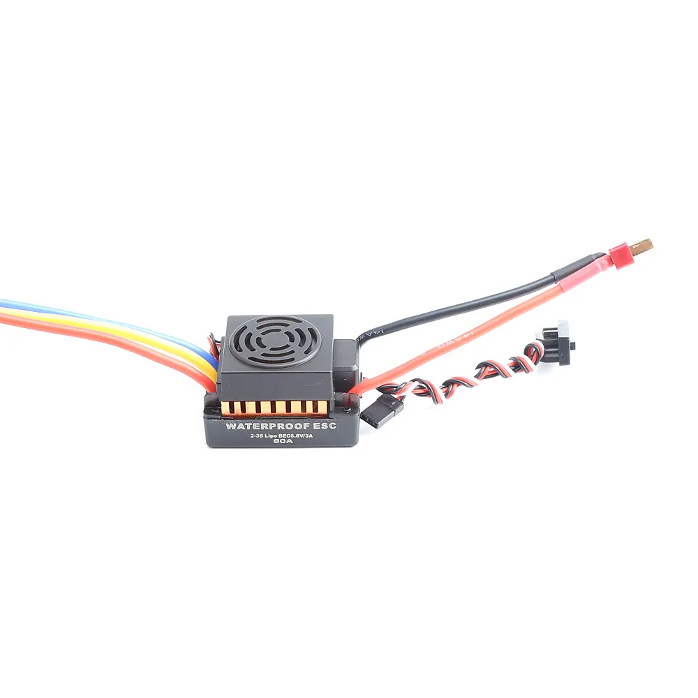 2019 новый обновленный водонепроницаемый 3650 3900KV Rc бесщеточный двигатель 60A ESC