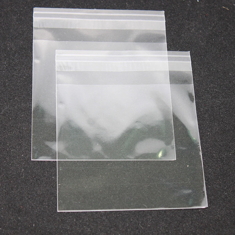 Clear Bag Plastic envelopes A4 Opp Bag (213x303mm) 8.5" x 12" Christmas Cookie Bags Cellophane Bags With Adhesive