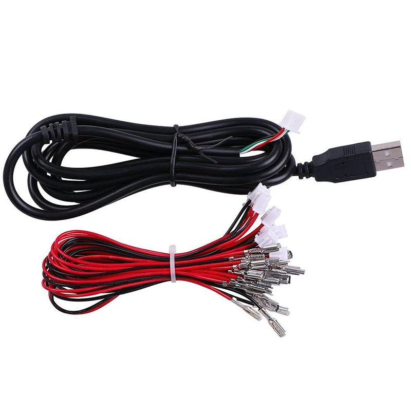 ABGN Горячая Нулевая задержка аркадная игра Usb кодер ПК к джойстику для Mame& Raspberry Pi Retropie проекты Sanwa запчасти