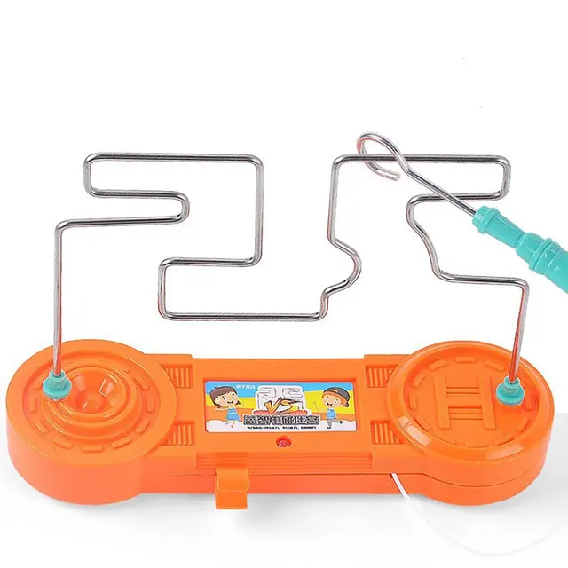 Kids Collision Electric Shock Toy Education Electric Touch Maze Game Party Funny Game Science Experiment Toys for Children Gift 2