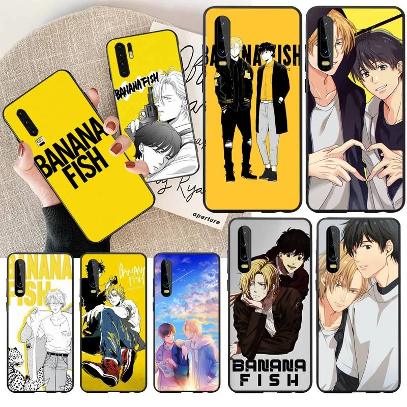 Nbdruicai Banana Fish Anime Bling Cute Phone Case For Huawei P30 P P10 P9 P8 Mate 10 Pro Lite Phone Case Covers Aliexpress
