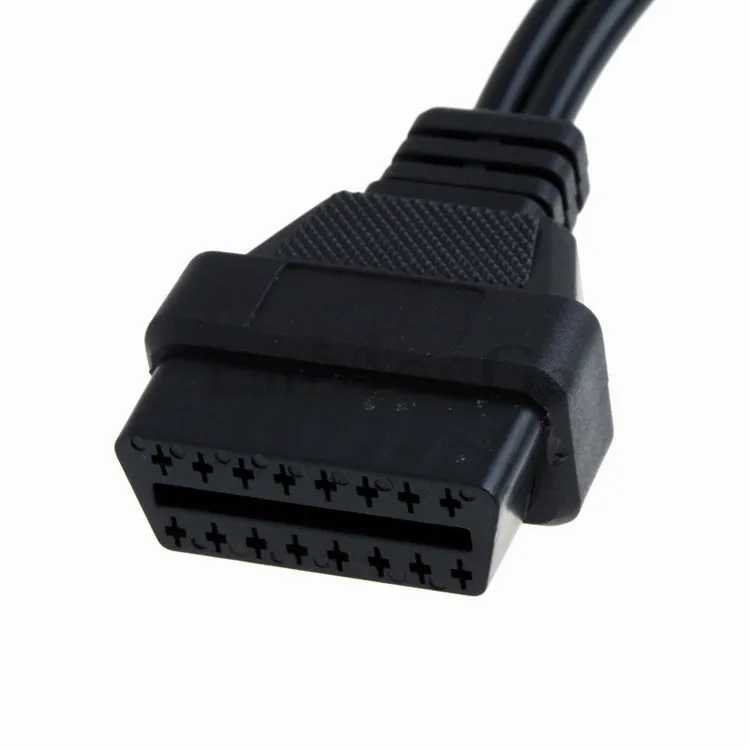 For AUDI VAG Series VAG For AUDI 2x2 2x2Pin Connector OBD2 16Pin KKL 2P+2P to 16 Pin OBDII Diagnostic Tools Pro Auto Repairment (2)