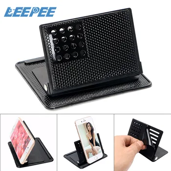 

Portable Car Mobile Phone Holder Multifunction GPS Mount 360 Degree Rotatable Anti-slip Mat Dashboard Anti Slip Pad Bracket