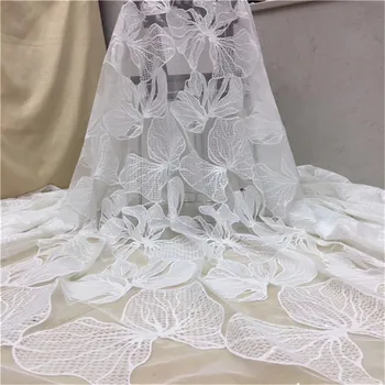 

New Fashion!! Gold Sequins Mesh red Net Lace Fabric African Swiss Voile Prom Evening Dress Lace Embroidery India Sequins Fabric