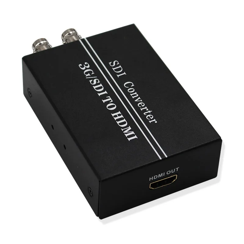 Преобразователь SDI в HDMI с поддержкой петли SDI SD-SDI/HD-SDI/3G-SDI 1080P для HDTV монитора с европейской вилкой