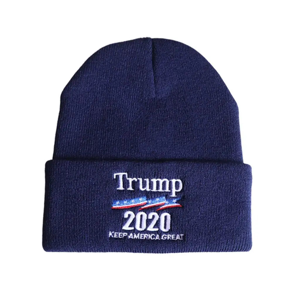 Make America Great agne, вязаная Бейсболка унисекс с вышивкой, бейсболка Дональд Трамп,, Зимняя кепка, шапка в стиле хип-хоп