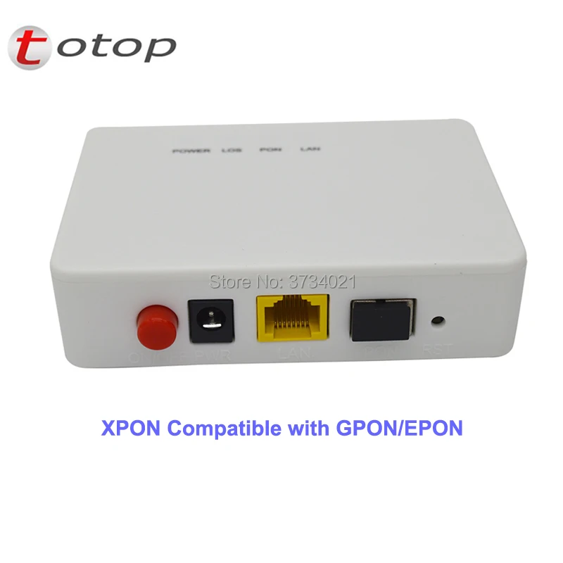 

Free shipping 1GE XPON ONU single port optical network unit compatible with GPON/EPON OLT