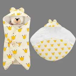 Новый новорожденный ребенок Saleeping мешок зимний конверт для новорожденных Детское постельное белье Спальные принадлежности мультфильм