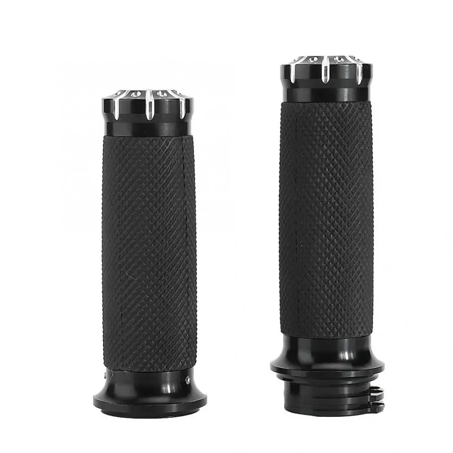2pcs Motorcycle Stainless Steel Handle Bar Grips Fit for VRSC XL XR 1996- manillar guidon moto