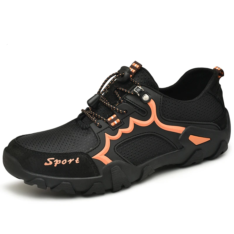 b Уличная походная обувь мужские треккинговые зимние сетчатые теплые кроссовки прогулочная обувь chaussure homme Atheletic обувь для скалолазания для мужчин - Цвет: b