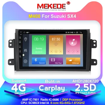 

4G LTE 8core 4G 64G Android 10 IPS screen Car GPS Navigation DVD Player For ISUZU SX4 With Built-in Carplay DSP WIFI Bluetooth