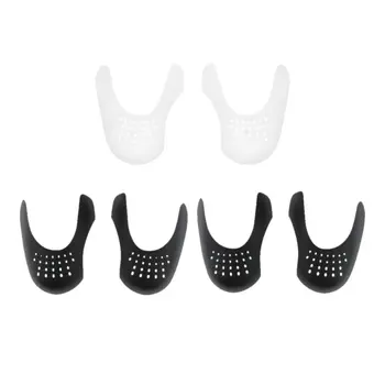 

3 Pairs Black Shoes Shield Protector Anti Crease Shoe Toe Protection Shoe Shield Sport Shoe Head Stretcher Shaper Keeper