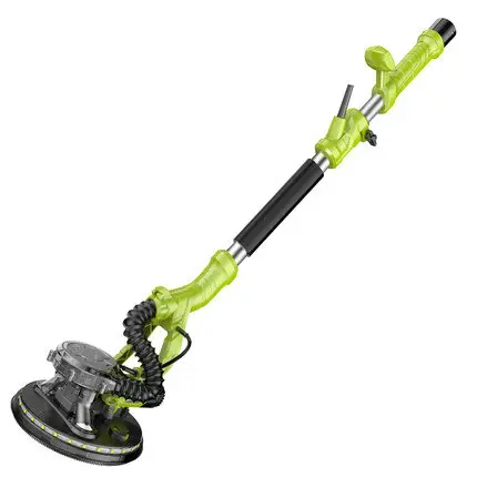 

220V 810W 1.9m telescopic hand-held long pole wall grinding machine, disc sanding machine,self-priming dust collection,LED light