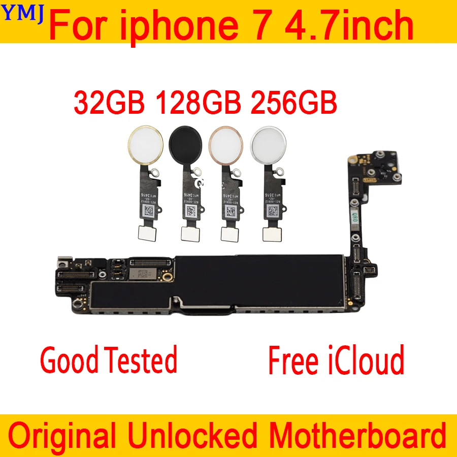 No iCloud for iphone 7 Motherboard with Touch ID