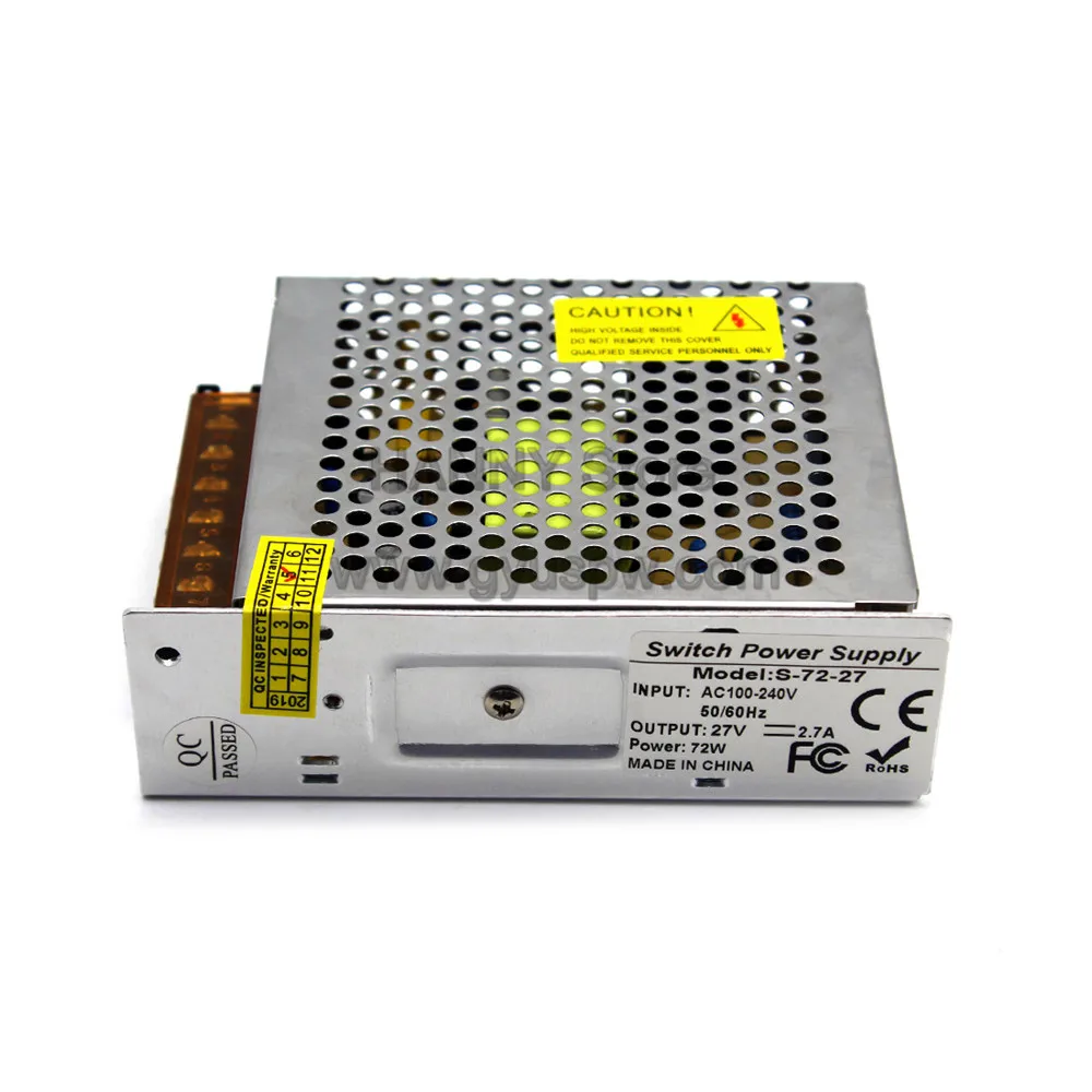 Переменный Импульсный блок питания DC27V 72W трансформатор драйвера AC100-240V ac-dc 27V SMPS для коммуникационного оборудования двигателя