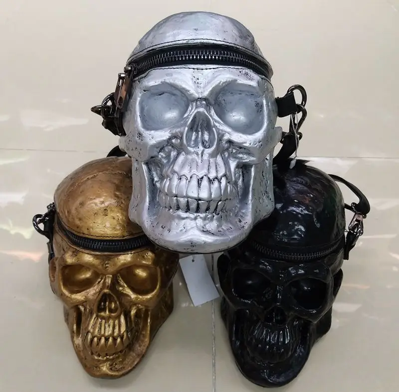 Модные сумки для отдыха для мужчин и женщин, индивидуальная 3D сумка с черепом, сумка на плечо, сумка через плечо, сумка для покупок, дорожная сумка