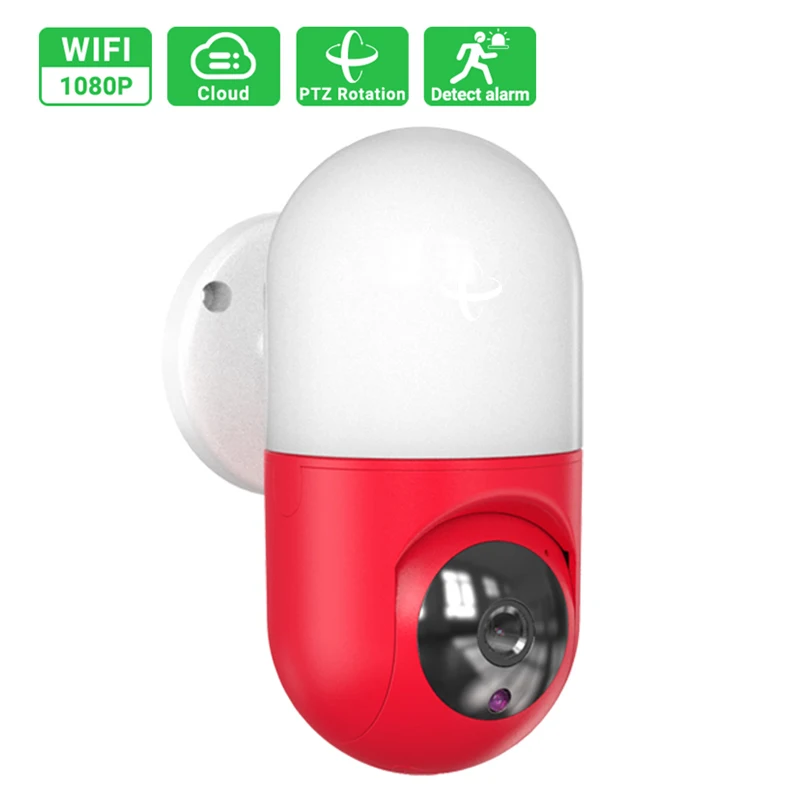 Новая HD 1080P PTZ Wifi IP камера для внутреннего обнаружения человека слежение за
