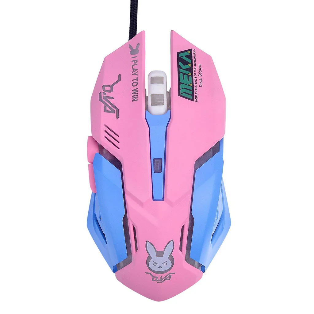 

Gaming Mouse Silent Click USB Wired Gaming Mouse 6 Buttons 2400DPI Mute Optical Computer Mouse Gamer Mice For PC Laptop #D1