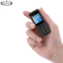 SERVO 3 SIM Card 3 Standby 1.3" Tiny Screen mini Mobile Phone Auto call recorder Bluetooth dial Speed dial Magic voice Cellphone