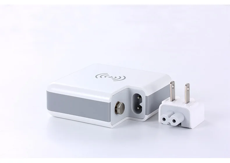 Xiaomi бренд многофункциональное Беспроводное зарядное устройство type-C 2 USB разъем для путешествий QC3.0 Беспроводной внешний аккумулятор цифровой экран для всех телефонов