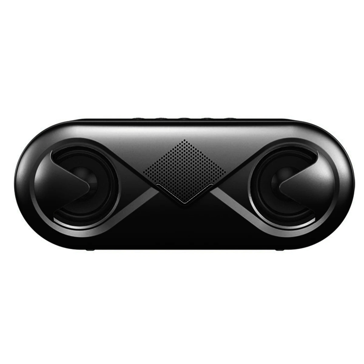 SOONHUA Bluetooth 5.0 Speaker Outdoor Portable Wireless Super Bass Loudspeaker Support U-disk/TF card/AUX-in Music Player