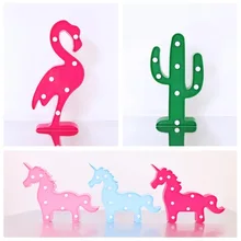 Тропический Зеленый Кактус светодиодный настольная лампа оригинальная 3D ночник украшение детская спальня дом стол деко вечеринка подарок на день рождения