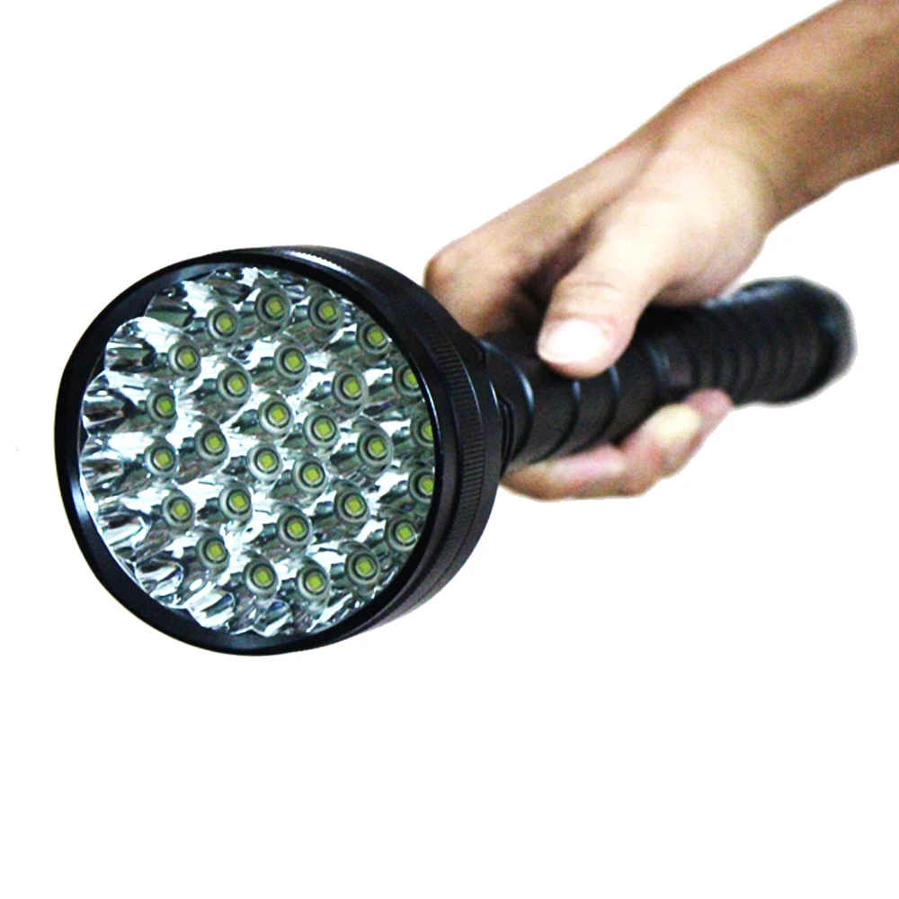 LED Tactical Flashlight Upgrade Super Bright 100000 Lumens IPX5 Water