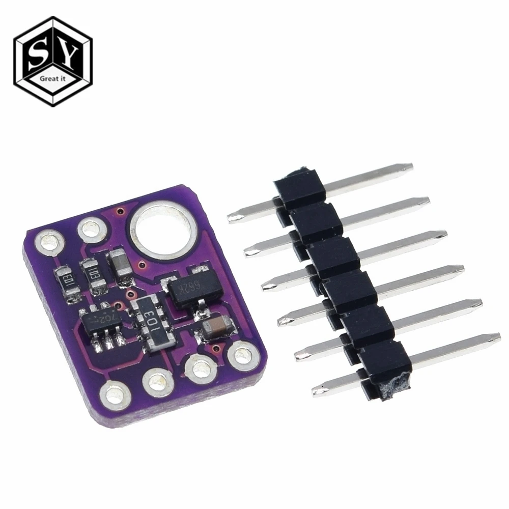 GY-530 Purple VL53L0X время полета(ToF) Лазерный диапазон датчик прорыва 940nm GY-VL53L0XV2 лазерный модуль расстояния IEC IIC 3,3 V/5 V для Arduino - Цвет: GY-530 Purple