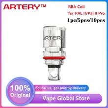 1 шт. 10 шт. артерии копия RDA катушки для артерии pal 2 комплекта& pal 2 pro комплект 1 шт./упак. электронная сигарета pal 2 РБА катушкой vs hp катушки