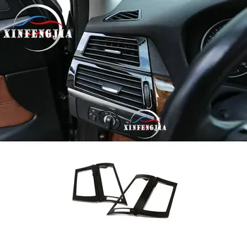

For BMW X5 E70 07-13 & X6 E71 08-14 Black Center Left Right Air Vent Outlet Trim
