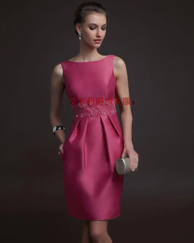 

free shipping custom-made knee-length short red evening prom gown 2018 vestido de festa hot sexy party evening gowns