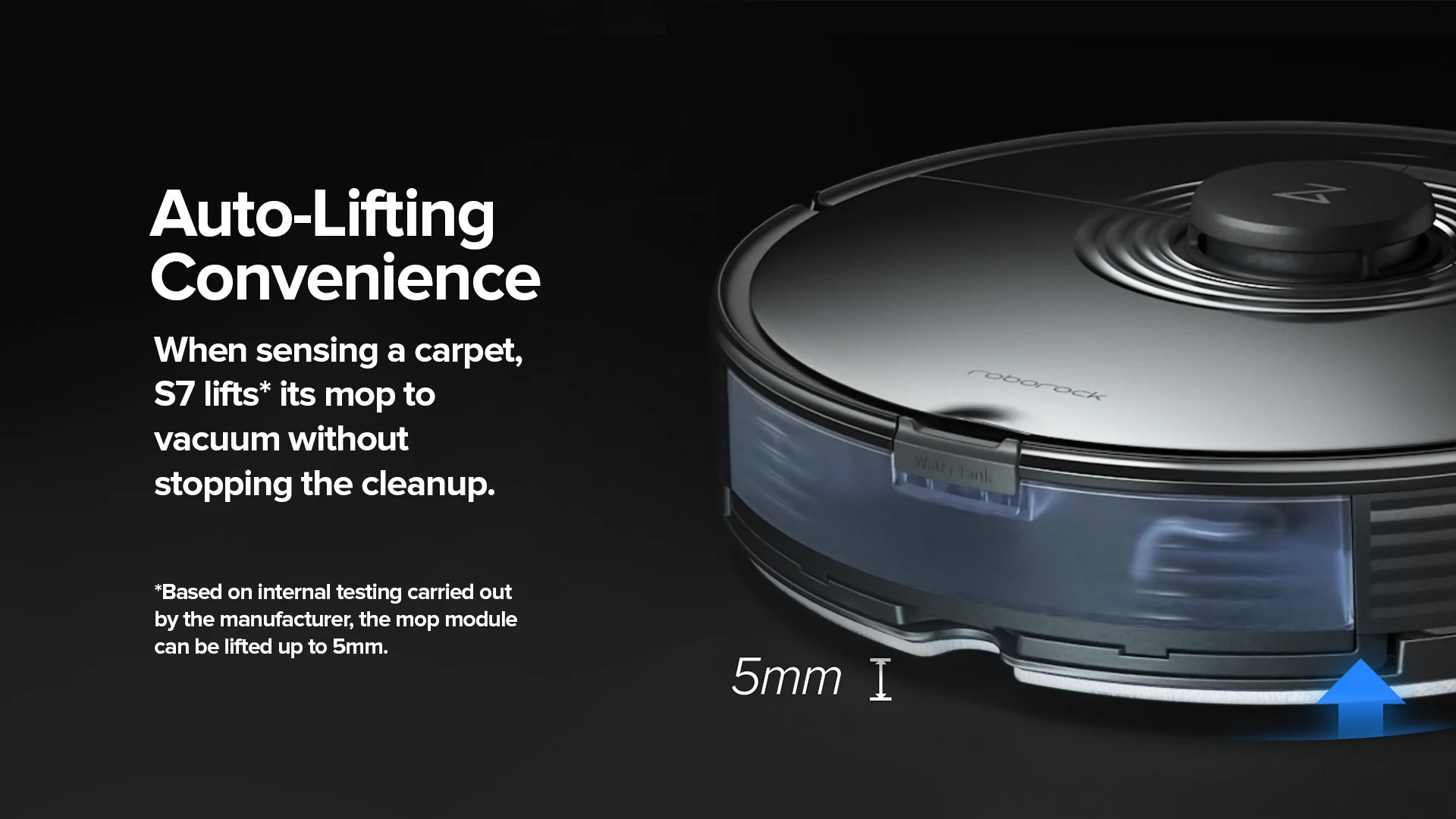 Roborock S7 Robot Vacuum Cleaner Autoempty Sonic Mopping Mop Sweep Dust Carpet Wifi App Control