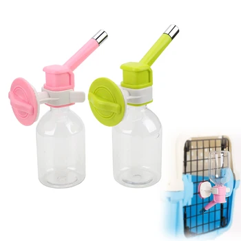 

300ML Dispenser Leak-Proof Pet Water Bottle Automatic Drinking Feeder For Dog Guinea Pig Squirrel Rabbit