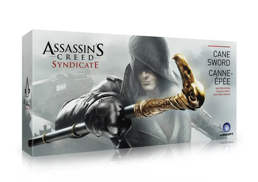 Assassin's Creed 6 синдикат Косплей оружие реквизит 1: 1 Лоуренс браслет с рукавом меч рукав мечи