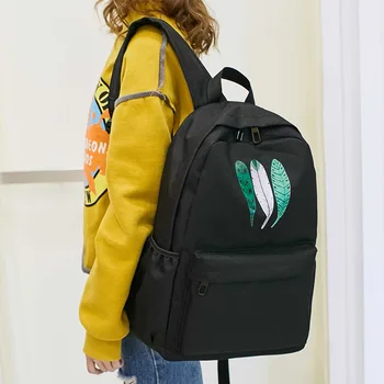 

Backpack Female 2019 New Korean Version Of The Wild Backpack Fashion Trend Europe And The United States Wind