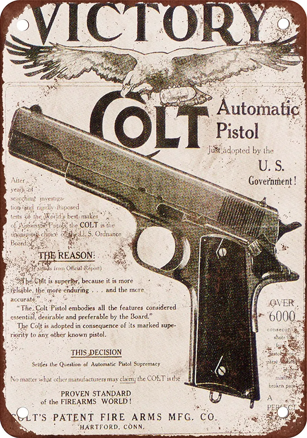 Пользовательские винтажные таблички Предупреждение ющий знак пистолет и винтовка Настенный декор из металла Размер: 20*30 см - Цвет: Прозрачный