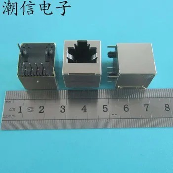 

So mother RJ45 socket network socket crystal plug 8 p8c vertical