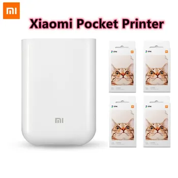 

Xiaomi AR Pocket Printer 300dpi Portable Travel Mini Pocket Printer Party Photo Picture Camera DIY Share 500mAh Picture