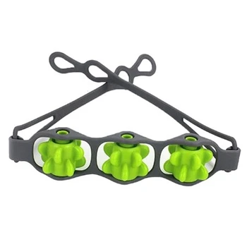 

Portable Handheld Body Massage Roller Massager Rolling Balls Relieve Lower Back Shoulder Neck Muscle Massager