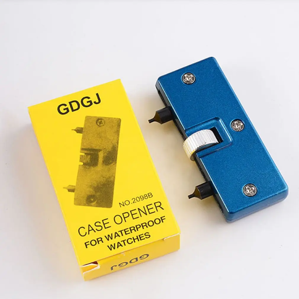 Portable Two-Legged Large Mouth Repair Table Tool Open Meter Opener Cover Double Head Open Table Cover 2019 Blue Color