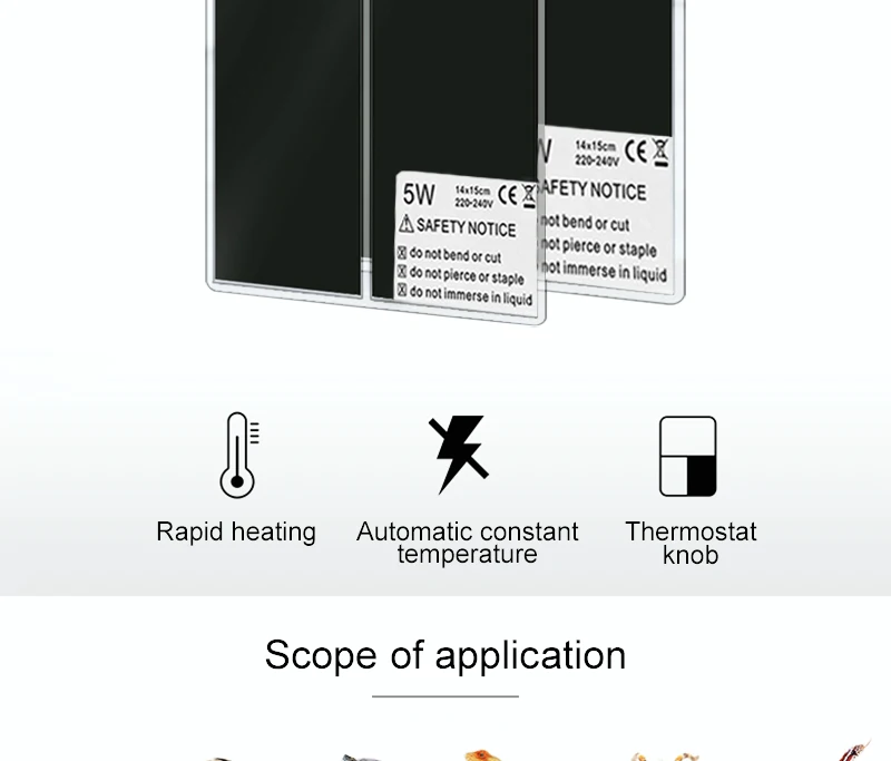 de estimação, controlador de temperatura ajustável, acessórios